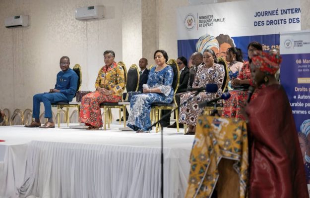 8 mars : « La promotion des droits des femmes est une condition essentielle du développement de notre pays », affirme Denise Nyakeru Tshisekedi