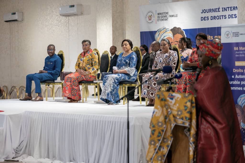 8 mars : « La promotion des droits des femmes est une condition essentielle du développement de notre pays », affirme Denise Nyakeru Tshisekedi