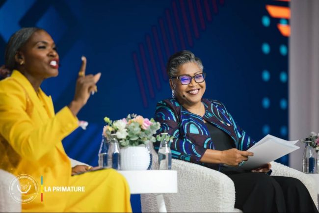 En marge de la Journée internationale des droits de la femme, Judith Suminwa Tuluka intervient au Sommet Forbes Woman Africa Leading Women 2026