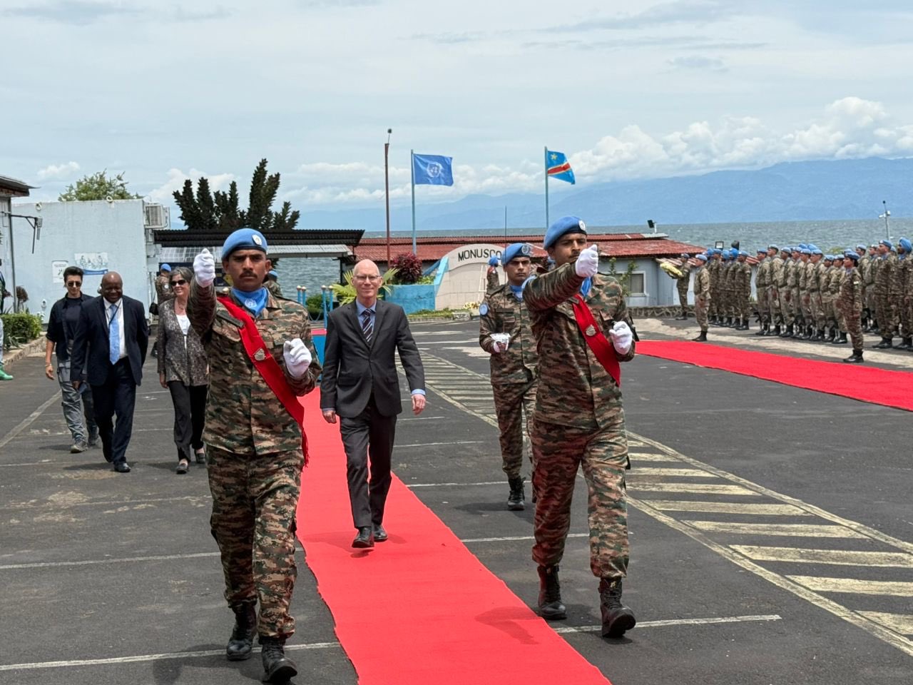 Goma : en mission dans l’Est de la RDC, James Swan réaffirme l’engagement de la MONUSCO en faveur du cessez-le-feu et de la protection des civils