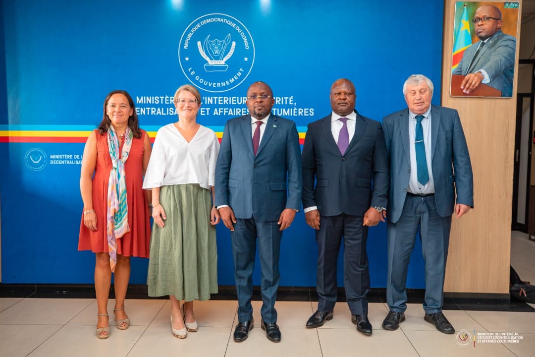 Coopération RDC–Belgique : échanges stratégiques entre le VPM Jacquemain Shabani et la ministre belge de la Migration