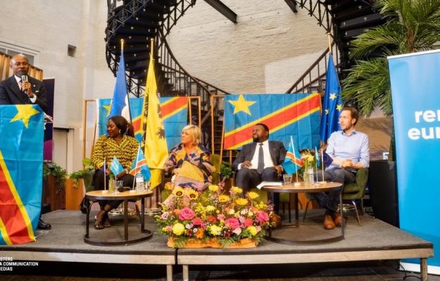 « Bâtir l’avenir euro-congolais ensemble » : Patrick Muyaya et Samuel Mbemba plaident pour des investissements massifs et la paix en RDC.