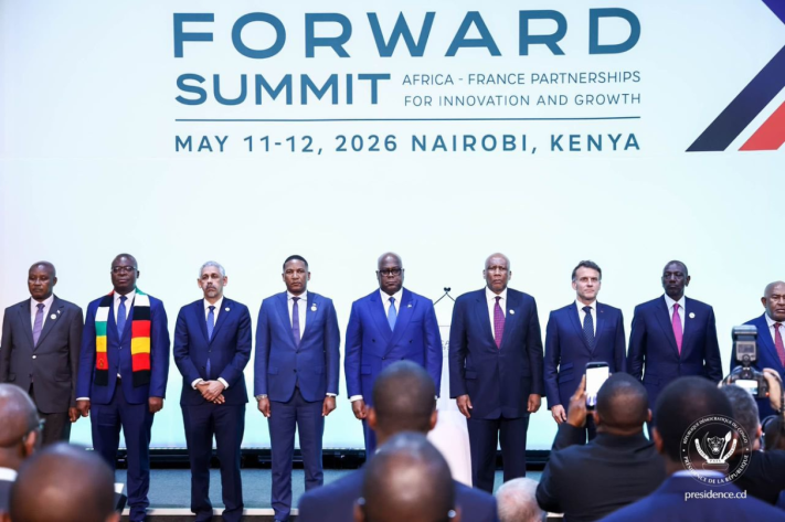 Africa Forward 2026 : Félix Tshisekedi présent à la clôture du sommet France-Afrique à Nairobi