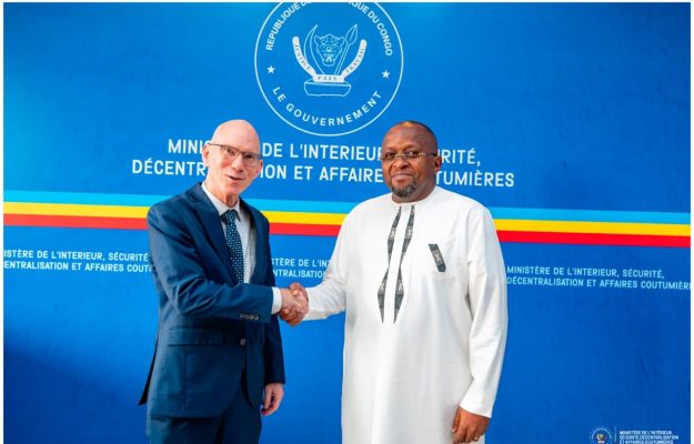 Ebola dans l’Est de la RDC : le VPM SHABANI et la MONUSCO renforcent la coordination sécuritaire au Nord-Kivu et en Ituri