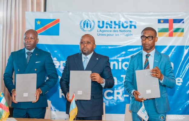 Rapatriement des réfugiés : la RDC, la RCA et le HCR renforcent leur coopération pour une reprise sécurisée des retours volontaires