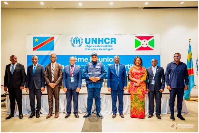 Gestion des réfugiés : la RDC, le Burundi et le HCR réunis à Kinshasa pour renforcer la coopération