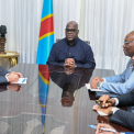 Ebola : Félix Tshisekedi échange avec le directeur général de l’OMS sur la riposte à la souche Bundibugyo