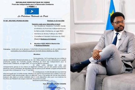 FIDEC : Mardochée Nsele brise le silence et dénonce une campagne de désinformation
