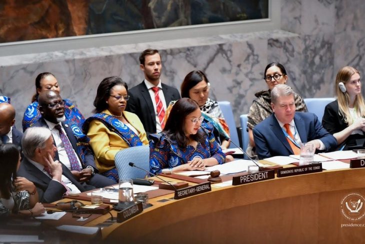 A la tribune du Conseil de sécurité de l’ONU, la RDC mise sur la diplomatie pour faire taire les armes