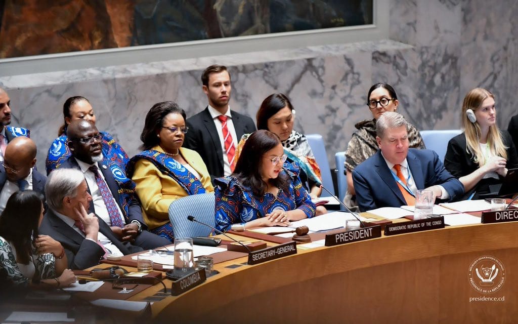 A la tribune du Conseil de sécurité de l’ONU, la RDC mise sur la diplomatie pour faire taire les armes