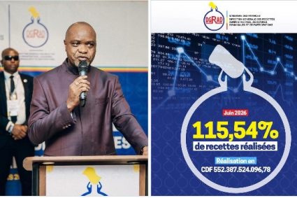 Mobilisation des recettes : la DGRAD franchit un nouveau cap, Étienne Utshudi confirme sa dynamique de résultats