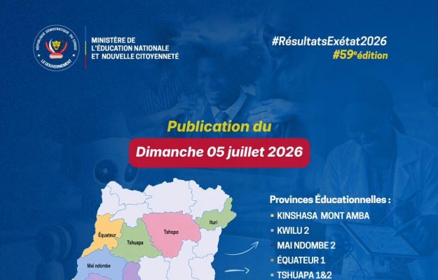 EXÉTAT 2026 : LA COURSE AU MEILLEUR LAURÉAT S’ACHÈVE À KINSHASA
