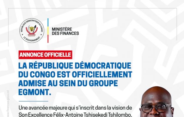 RDC : l&rsquo;intégration au Groupe Egmont, un tournant décisif pour la crédibilité financière du pays