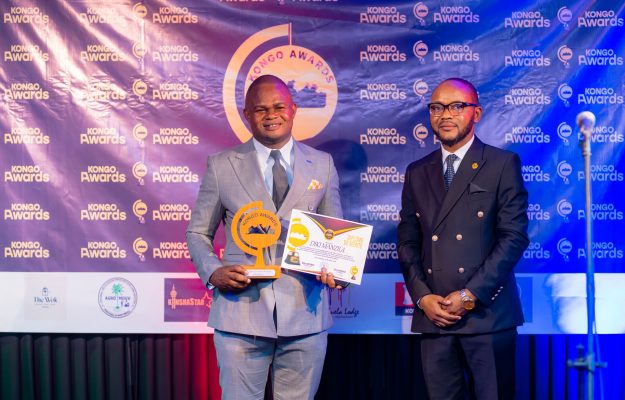 Kongo Awards 2026 : Maître Diki Manzila distingué comme jeune qui inspire dans le domaine politique