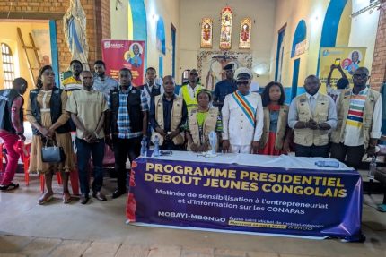 Mobayi-Mbongo : l’ANADEC mobilise plus de 1 200 jeunes autour de l’entrepreneuriat et du CONAPAS
