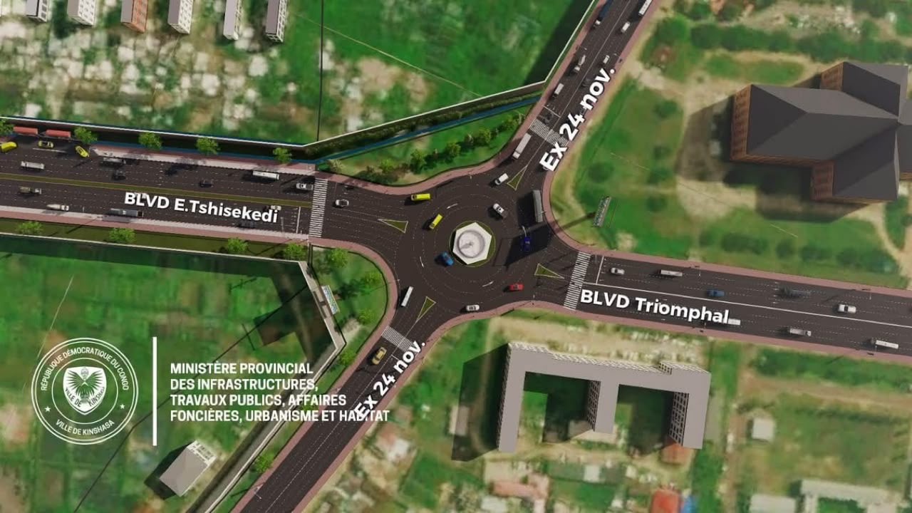 BOULEVARD ÉTIENNE TSHISEKEDI : UN NOUVEL AXE ROUTIER POUR KINSHASA