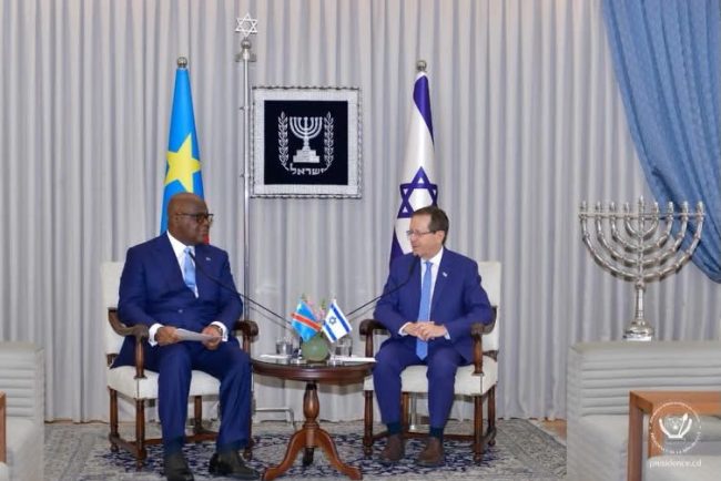 RDC-Israël : Tshisekedi renforce le partenariat stratégique avec Netanyahou et Herzog