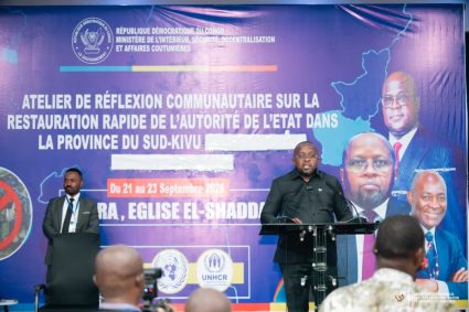 Sud-Kivu : à Uvira, Shabani Lukoo mise sur l’implication communautaire pour rétablir l’autorité de l’État