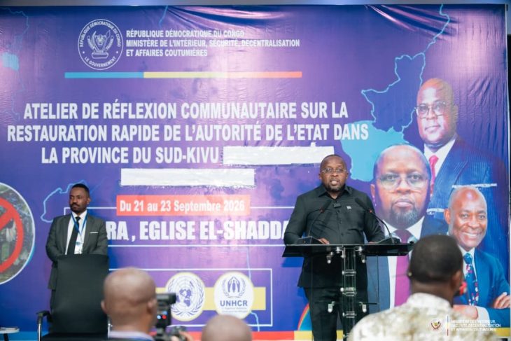 Sud-Kivu : à Uvira, Shabani Lukoo mise sur l’implication communautaire pour rétablir l’autorité de l’État