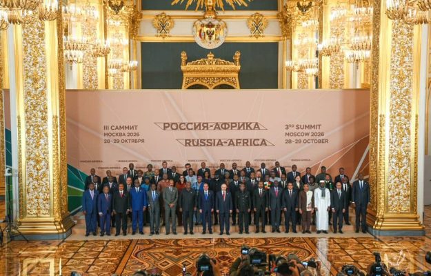 3e Sommet Russie-Afrique : Félix Tshisekedi plaide pour un partenariat axé sur la paix et le développement et appelle Moscou à soutenir les processus de Washington et de Doha