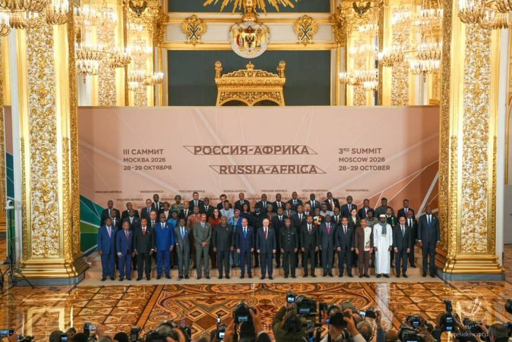 3e Sommet Russie-Afrique : Félix Tshisekedi plaide pour un partenariat axé sur la paix et le développement et appelle Moscou à soutenir les processus de Washington et de Doha