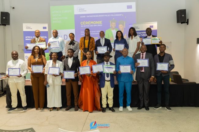 RDC : quatre cadres de l’ANADEC certifiés en politiques publiques entrepreneuriales