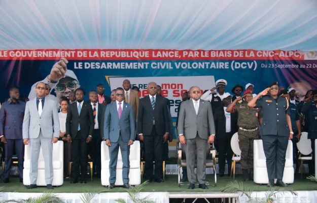 RDC : le VPM Shabani lance la campagne nationale de désarmement civil volontaire pour restaurer la paix