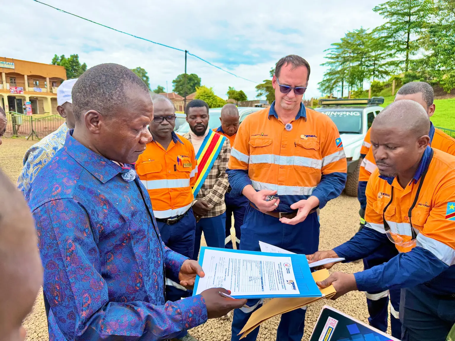 Haut-Uele : Kibali Gold Mine mobilise des moyens logistiques pour soutenir la lutte contre Ebola