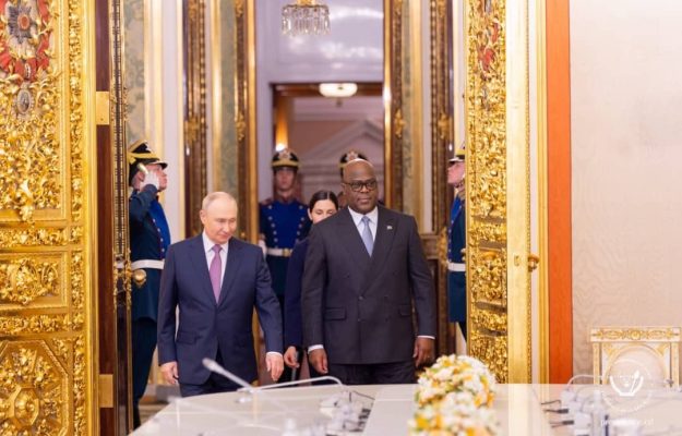 Entretien Tshisekedi-Poutine : le Président russe réaffirme la volonté de son pays de développer avec la RDC un partenariat gagnant-gagnant, respectueux de sa souveraineté et axé sur ses besoins réels